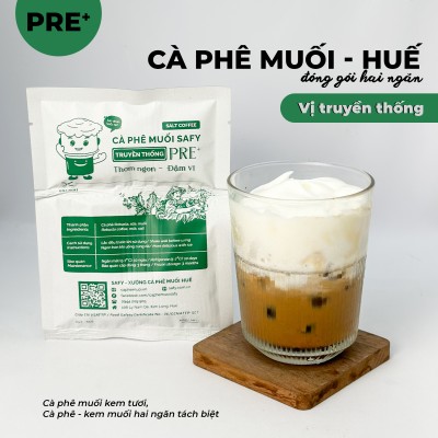 Cà phê muối SAFY Pre+ vị truyền thống